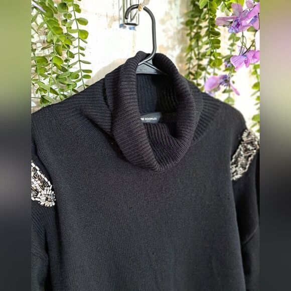 NWT The Kooples Knit and Jewels Sweater - Picture 2 of 10